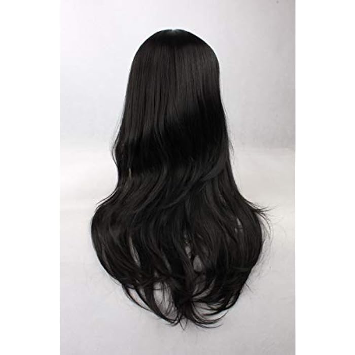 DILLARDS Fashion Japanese Manga Characters Long Straight Wigs Cosplay Black-035E - Image 4